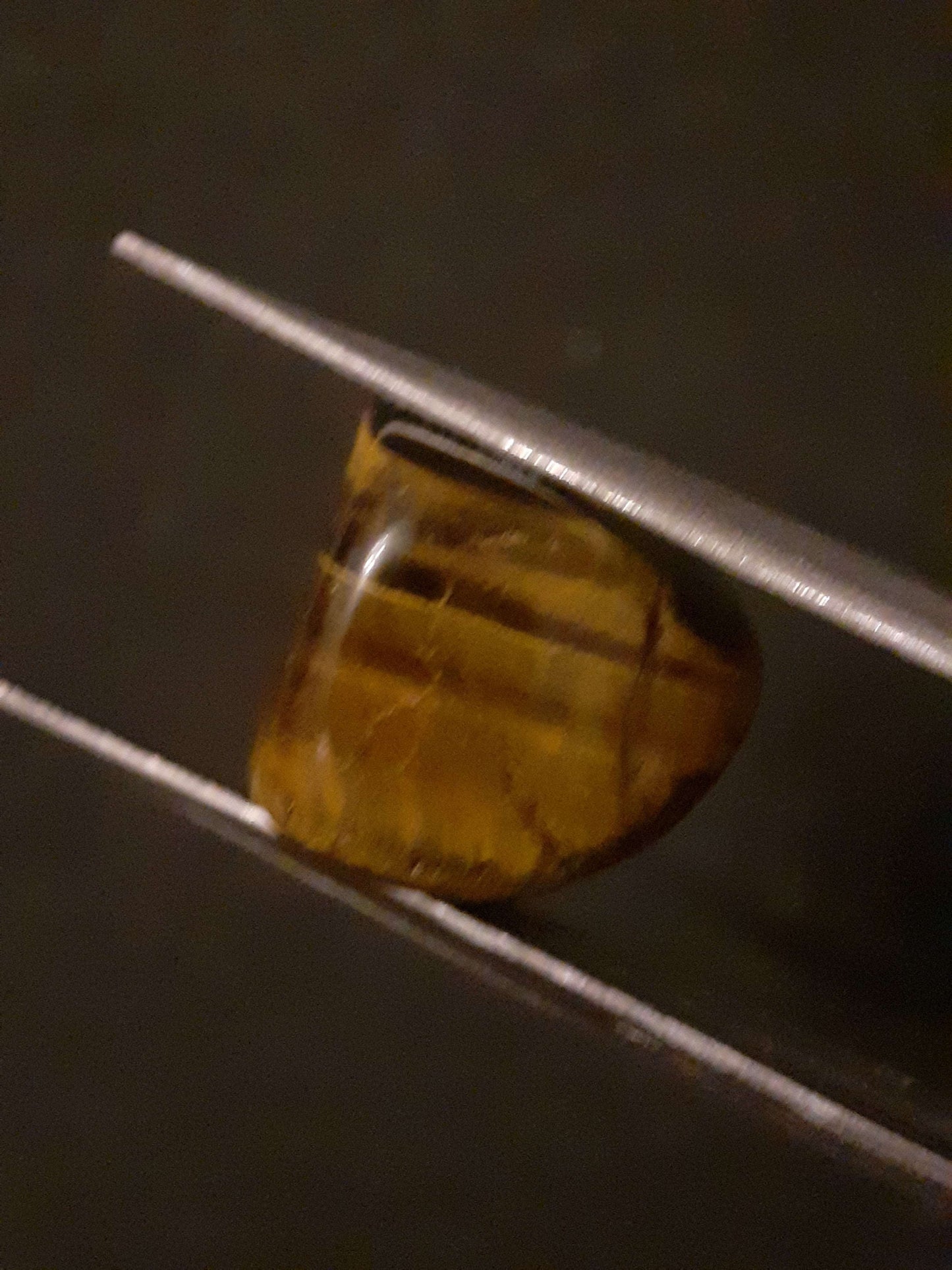 Natural Tiger's eye - 15.735 ct - tumbled Tiger's eye stone All Tiger's eye Gestones - Tiger's eye Tumbled stones Natural Gems Belgium