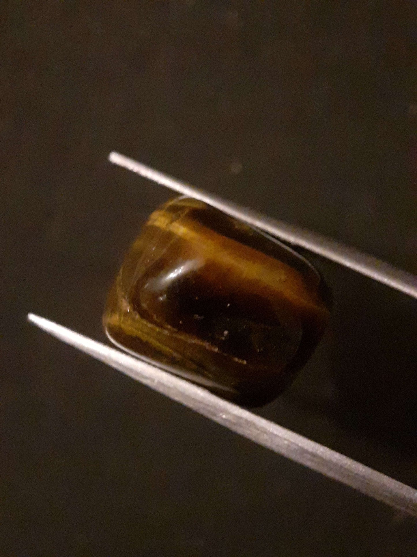 Natural Tiger's eye - 15.735 ct - tumbled Tiger's eye stone All Tiger's eye Gestones - Tiger's eye Tumbled stones Natural Gems Belgium