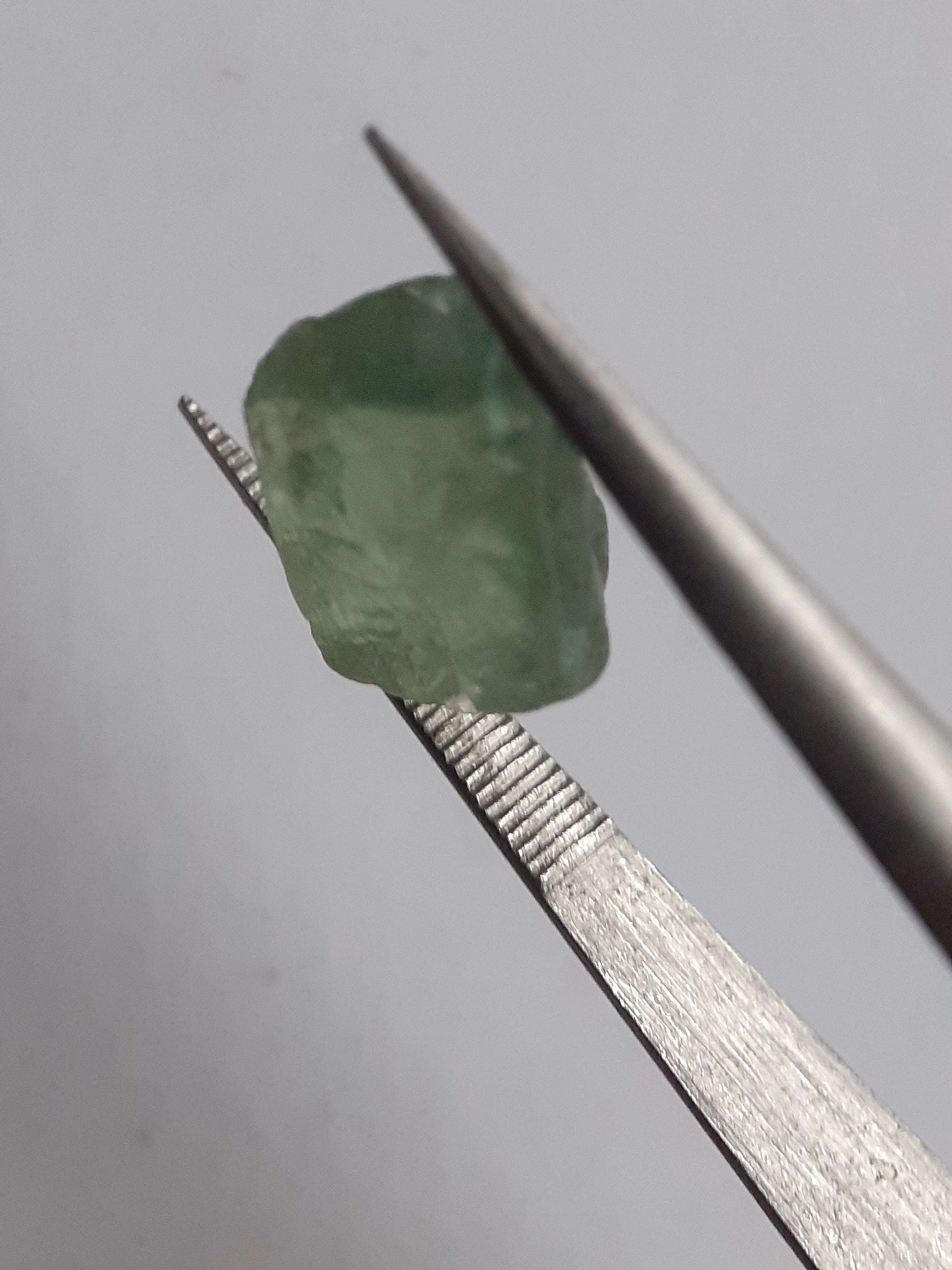 Natural green Apatite - 3.644 ct - Rough Gemstone All Apatite Gemstones - Rough Apatite Natural Gems Belgium