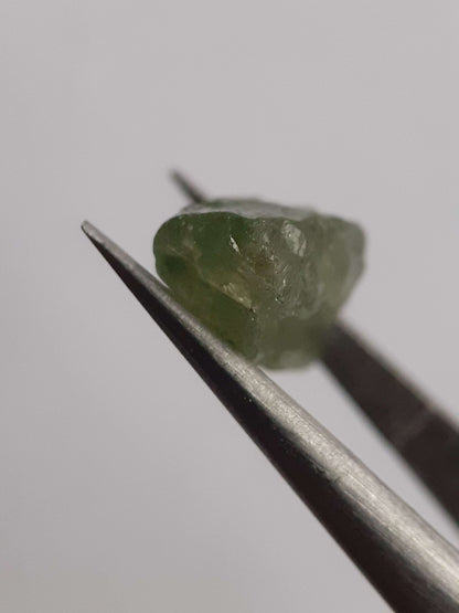 Natural green Apatite - 4.450 ct - Rough Gemstone for faceting All Apatite Gemstones - Rough Apatite Natural Gems Belgium