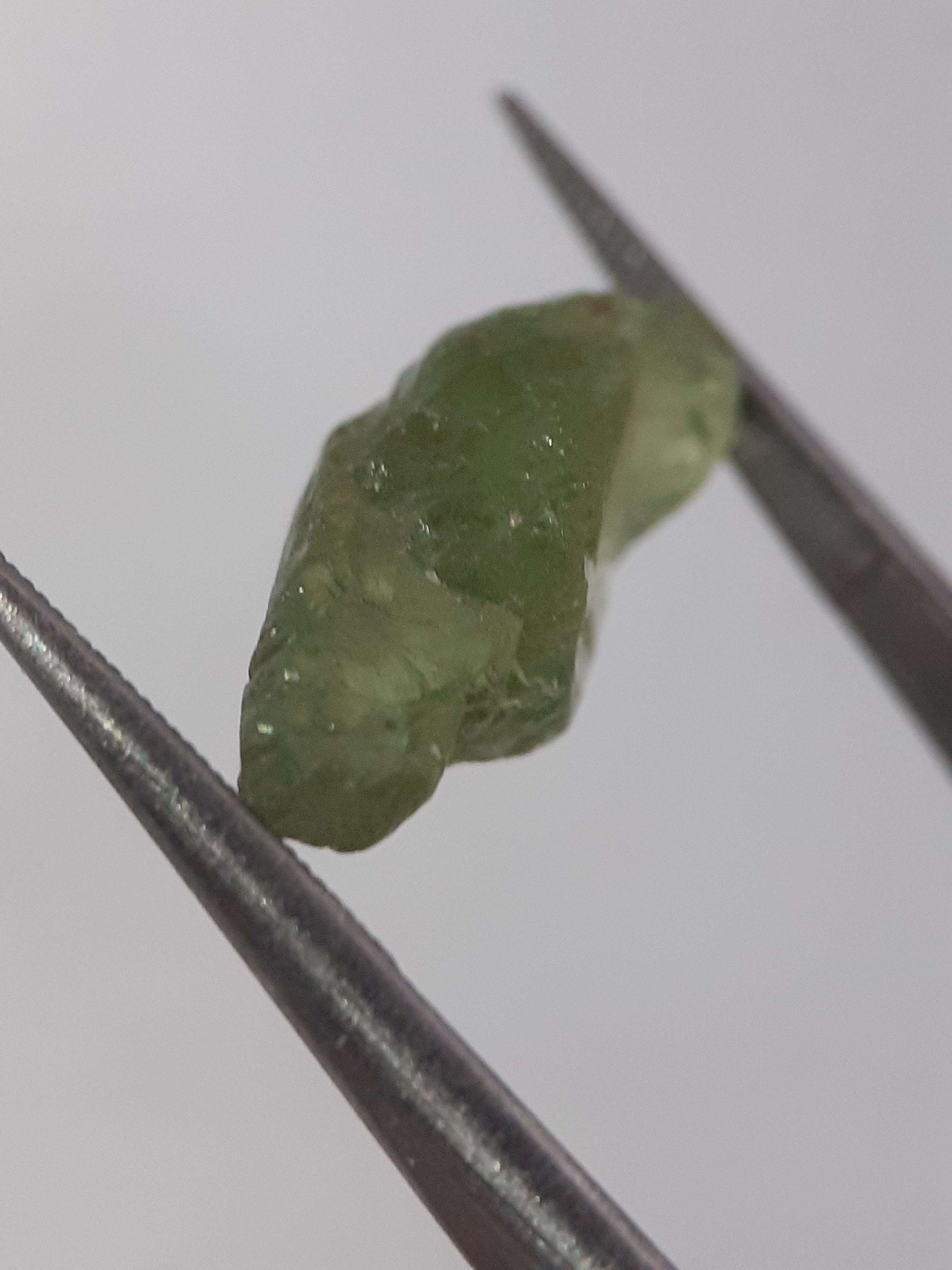 Natural green Apatite - 6.205 ct - Rough Gemstone All Apatite Gemstones - Rough Apatite Natural Gems Belgium