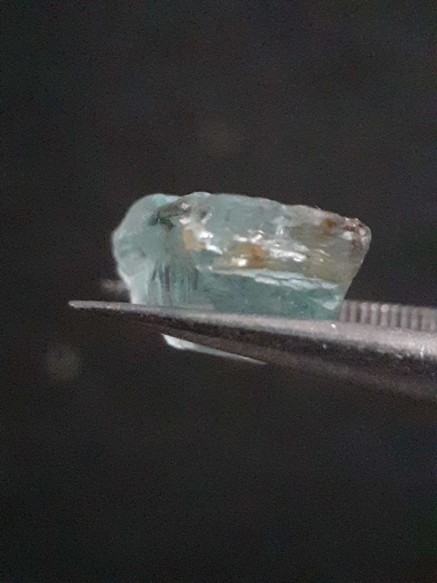 Natural greenish blue Aquamarine - 3.088 ct - Rough Gemstone - for faceting All Aquamarine Gemstones - Rough Aquamarine Natural Gems Belgium