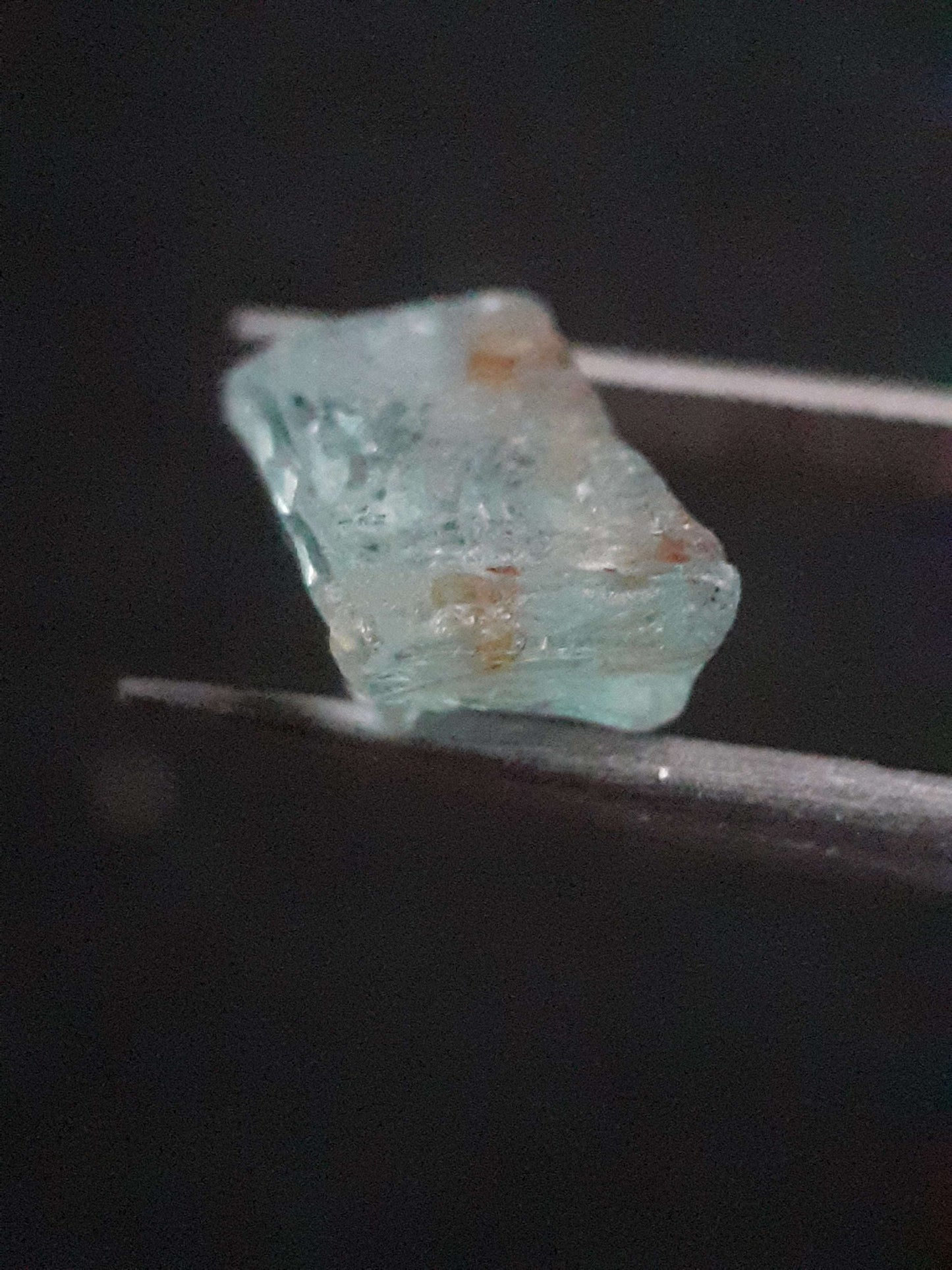 Natural greenish blue Aquamarine - 3.088 ct - Rough Gemstone - for faceting All Aquamarine Gemstones - Rough Aquamarine Natural Gems Belgium