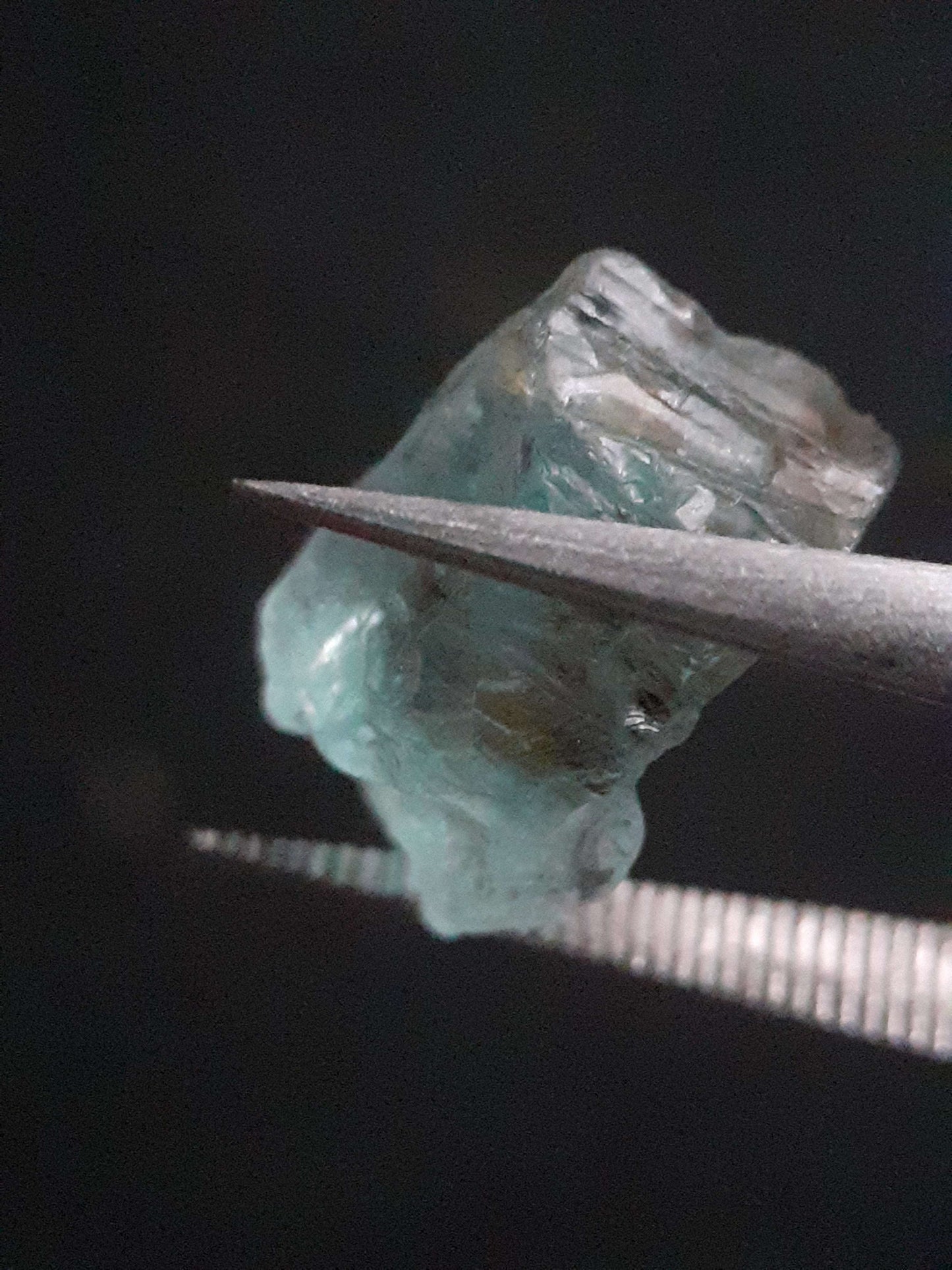 Natural greenish blue Aquamarine - 3.088 ct - Rough Gemstone - for faceting All Aquamarine Gemstones - Rough Aquamarine Natural Gems Belgium