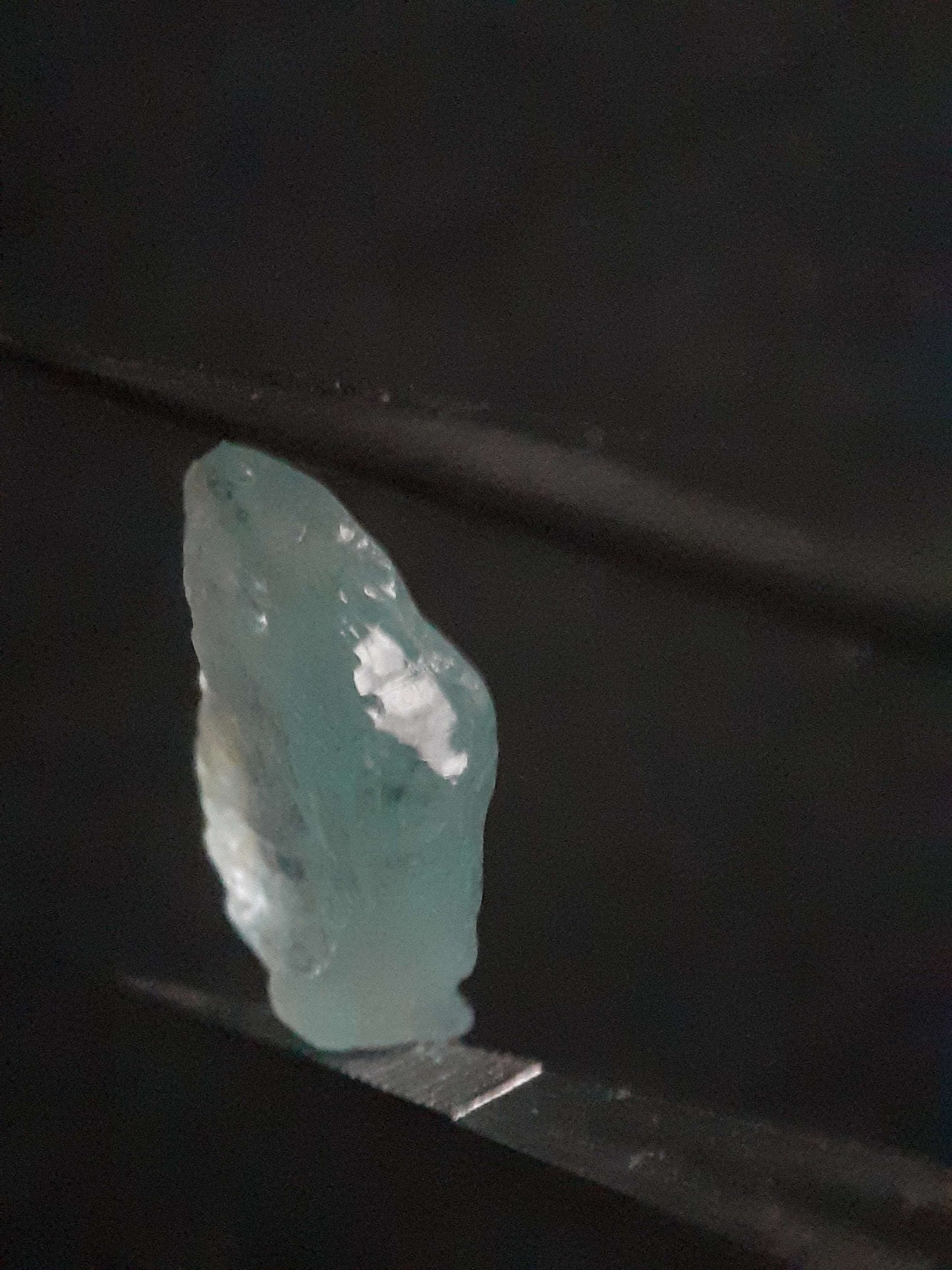 Natural greenish blue Aquamarine - 4.619 ct - Rough Gemstone - for faceting All Aquamarine Gemstones - Rough Aquamarine Natural Gems Belgium