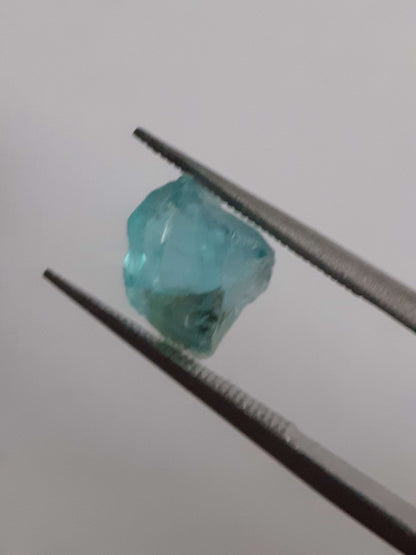 Natural ocean blue Apatite - 2.304 ct - Rough Gemstone All Apatite Gemstones - Rough Apatite Natural Gems Belgium