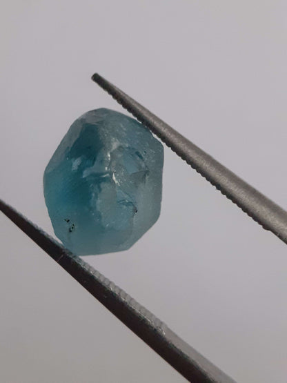 Natural ocean blue Apatite - 3.570 ct - Rough Gemstone All Apatite Gemstones - Rough Apatite Natural Gems Belgium