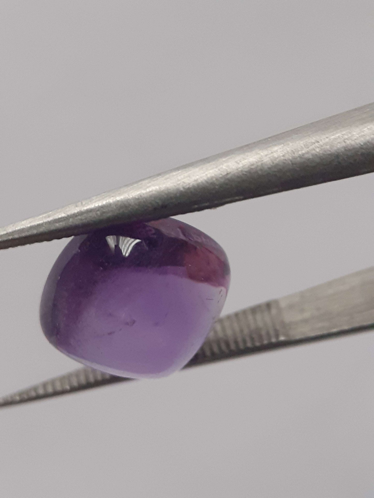 Natural purple Amethyst - 2.598 ct - cushion cabochon - 7.9 x 7.8 mm All Amethyst Gemstones Natural Gems Belgium