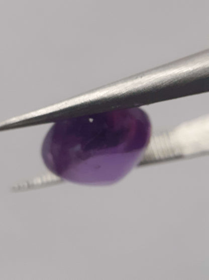 Natural purple Amethyst - 2.598 ct - cushion cabochon - 7.9 x 7.8 mm All Amethyst Gemstones Natural Gems Belgium