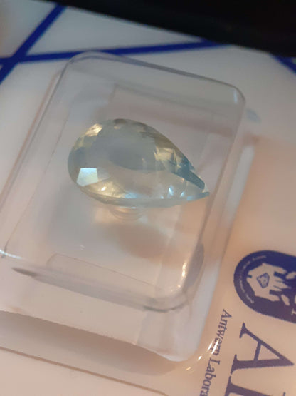 natural aquamarine gemstone