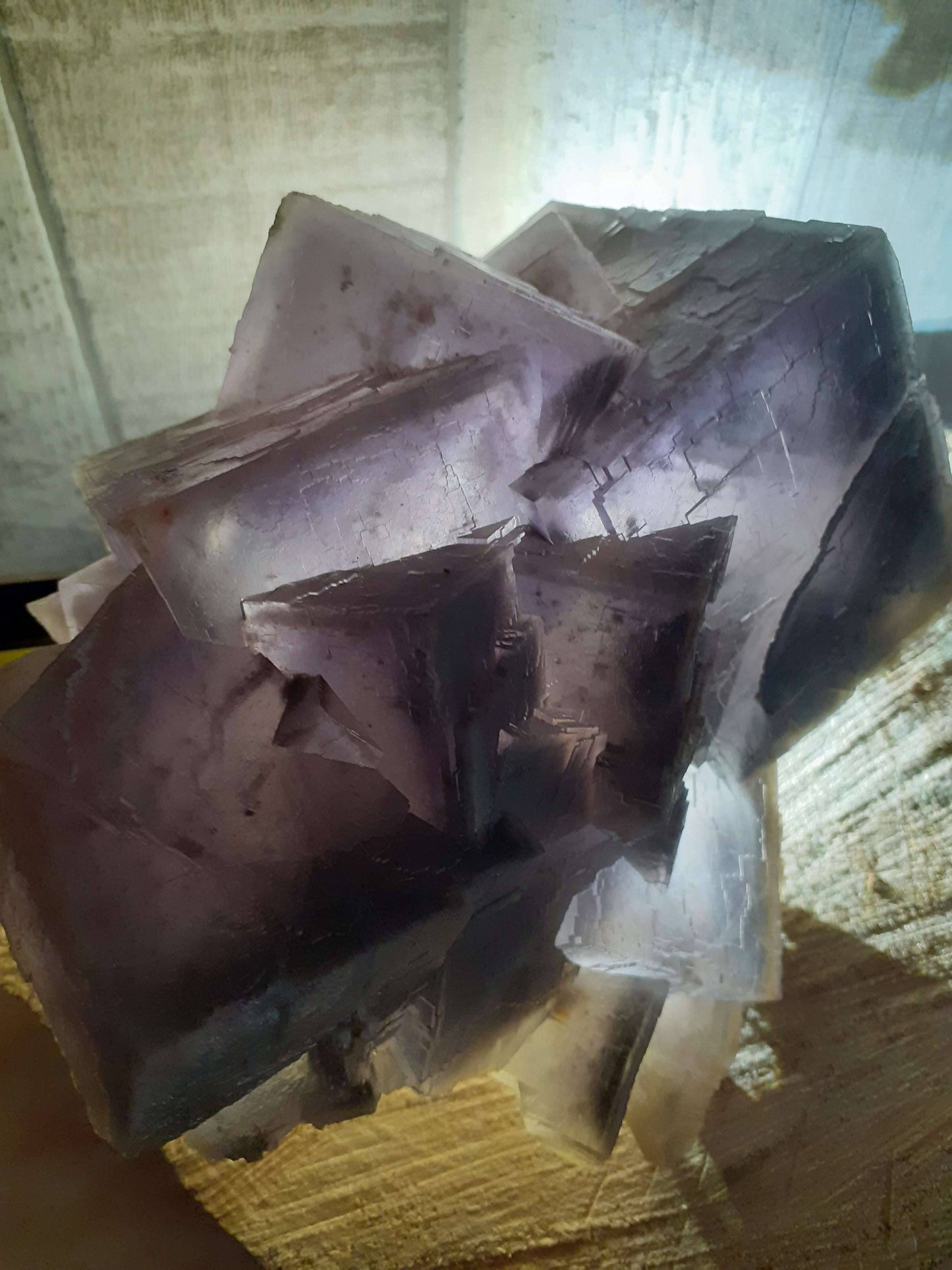 Big fluorite crystal, well shaped, 1780 grams - Natural Gems Belgium