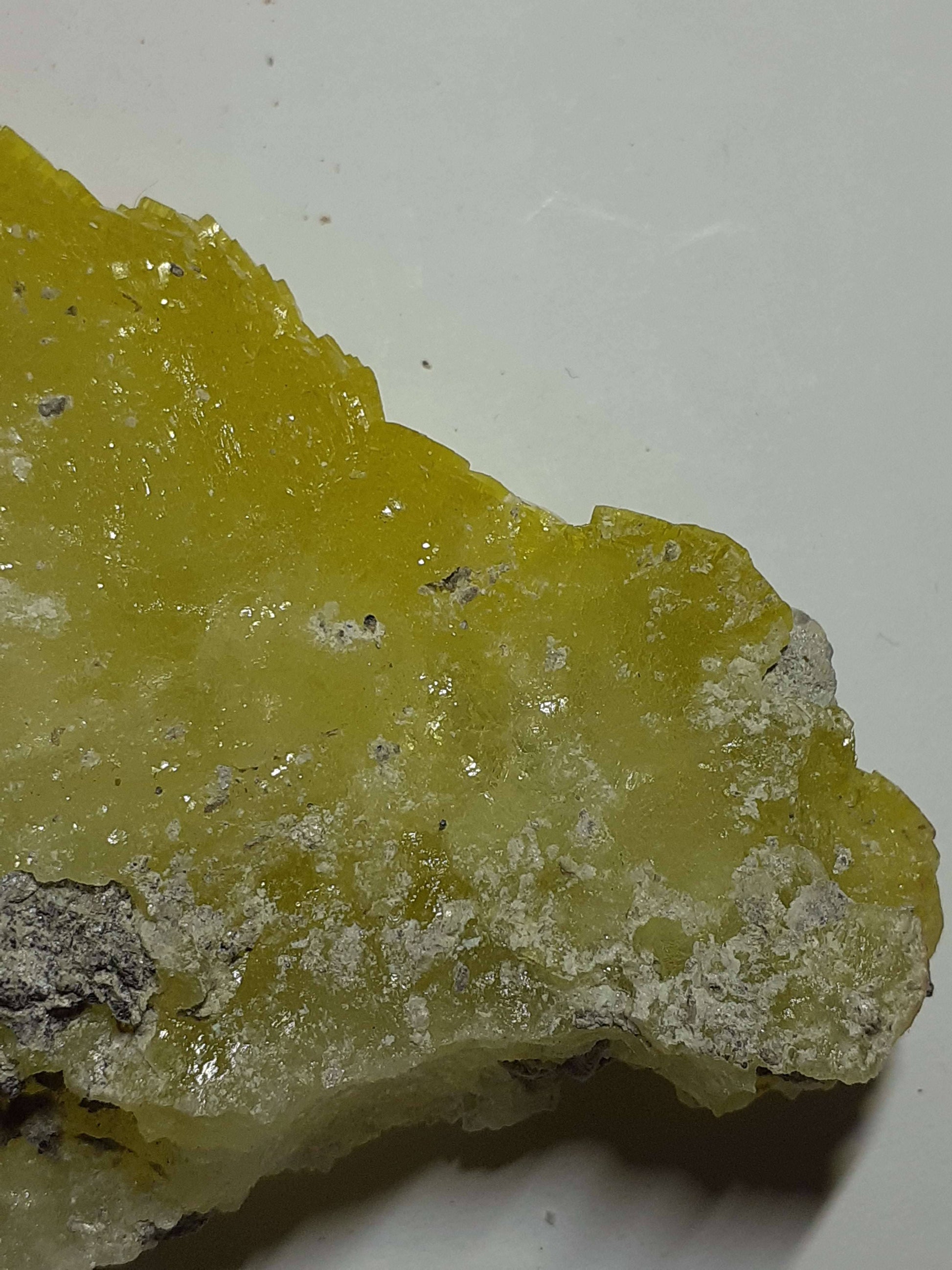 high quality cluster with mainly yellow brucite, rough natural stone, 524.75 ct - Natural Gems Belgium