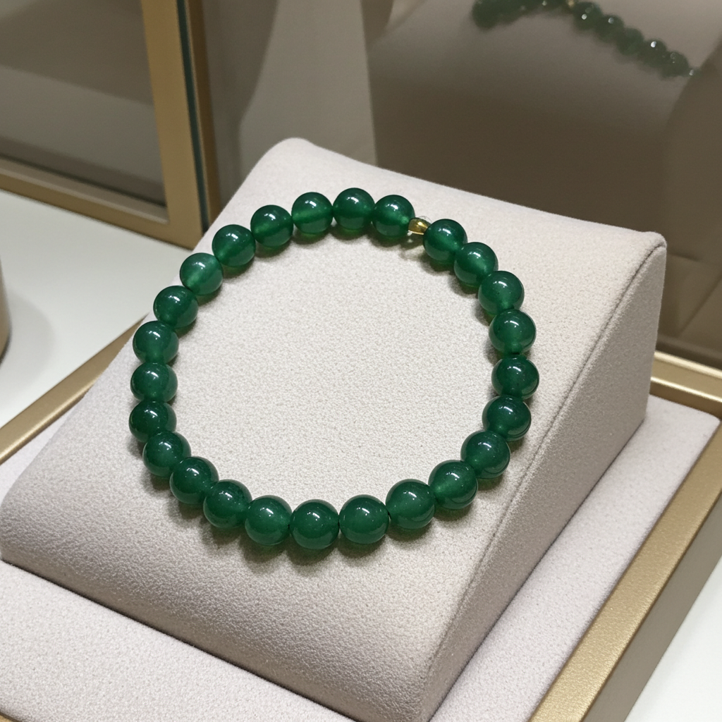 Beaded Bracelet - Aventurine - 8mm - Green Aventurine - Natural Gems Belgium