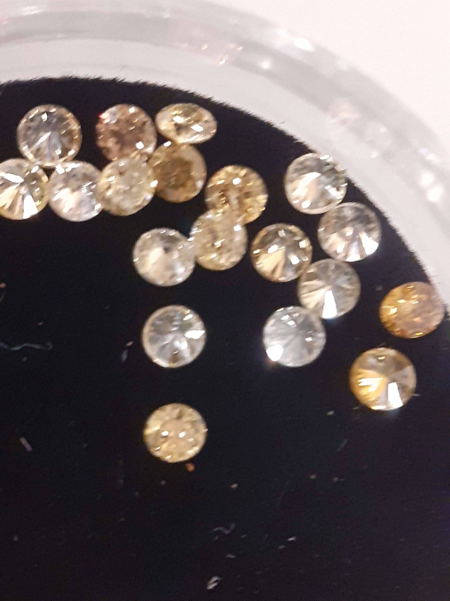 Lot of 0.47Ct Round Shape 100% Natural Sparkling Diamonds (19 pcs) - Natural Gems Belgium