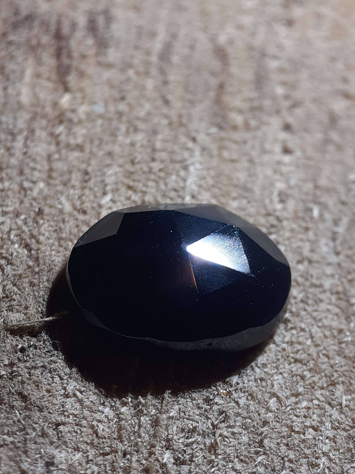 Natural Black Spinel , 5.35 ct, Afrika , untreated - Natural Gems Belgium