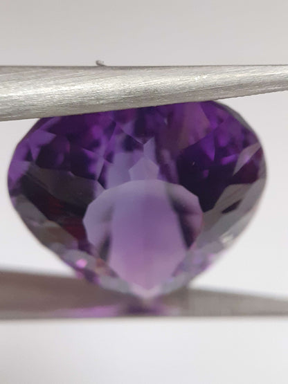 Natural deep purple Amethyst - 23.269 ct - Pear - AAA++ grade - unheated