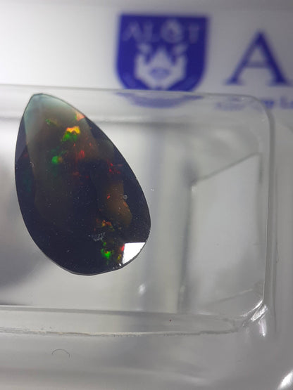 Certified natural Opal - 1.61ct - Ethiopia - sealed - Natural Gems Belgium