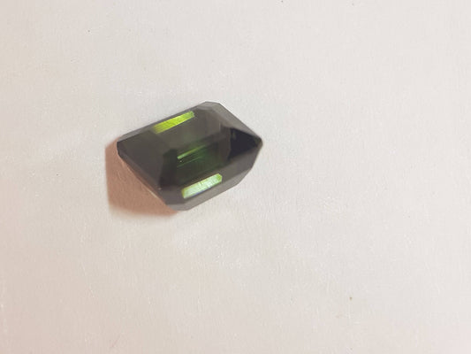 Natural Tourmaline Verdelite - 1.78 ct - octagon - Nigeria - Sealed - Natural Gems Belgium