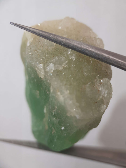 Natural Green Fluorite - 154.93 ct - Rough Gemstone - unheated - Certified by NGB