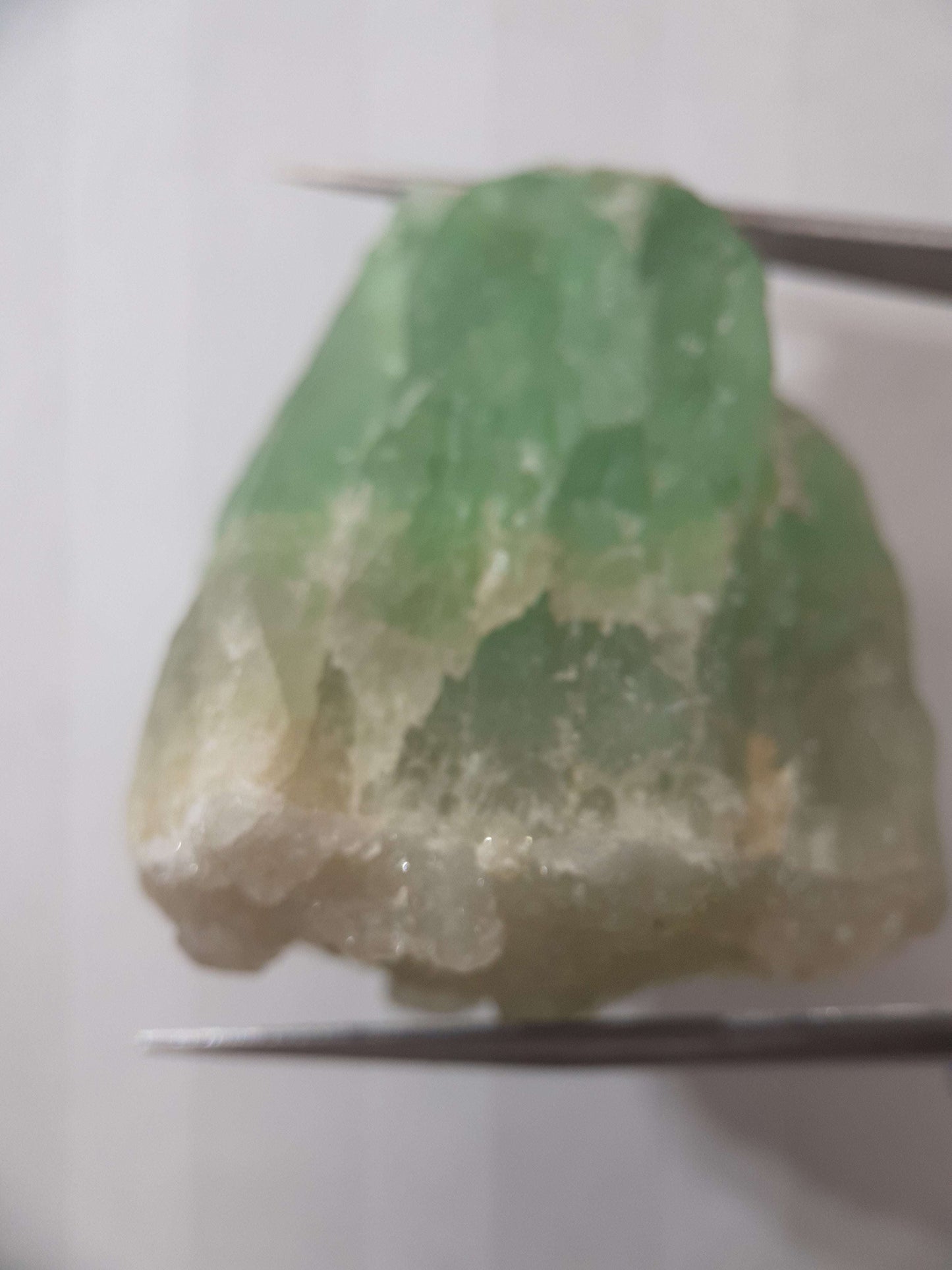 Natural Green Fluorite - 154.93 ct - Rough Gemstone - unheated - Certified by NGB