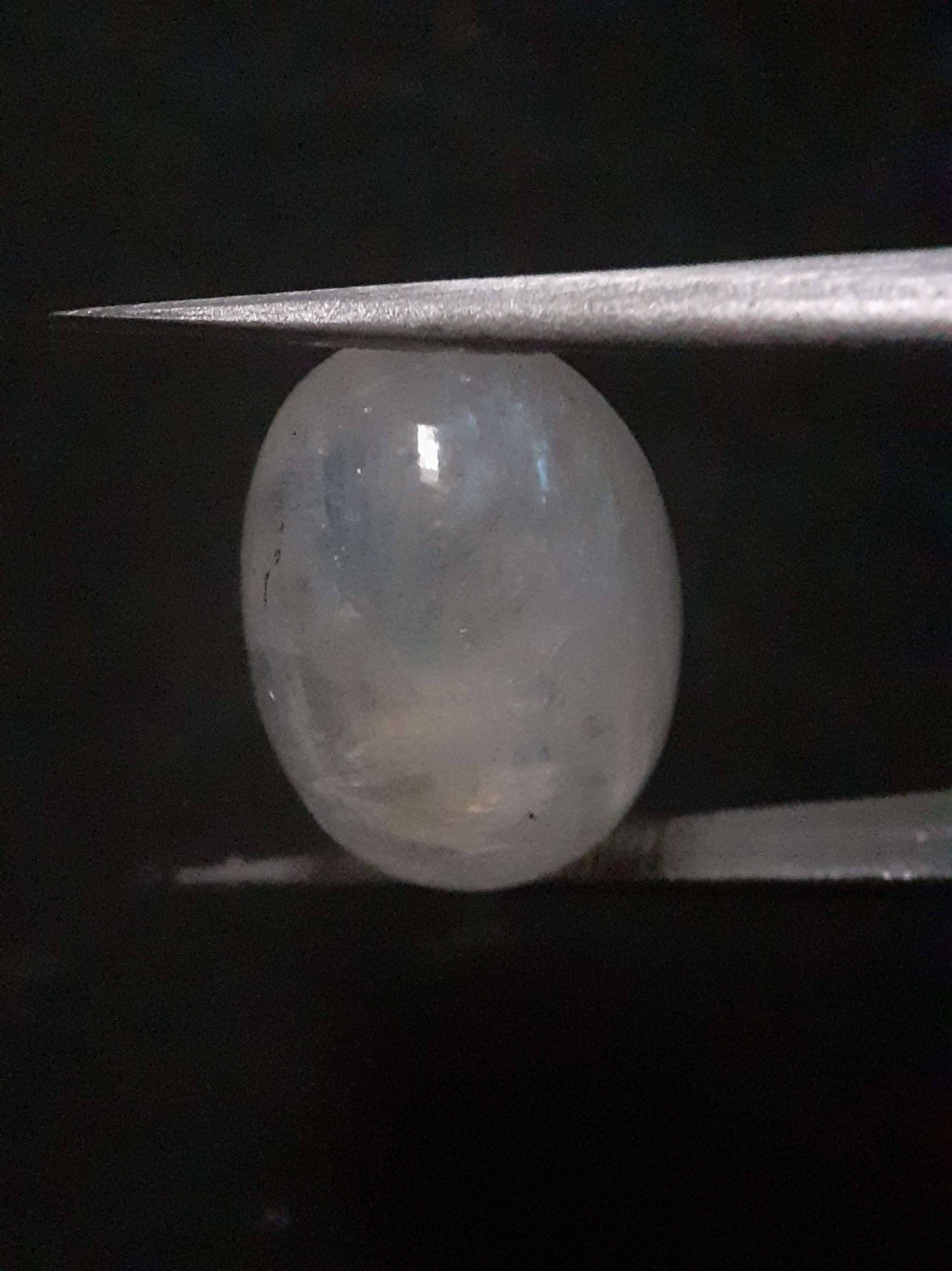 Natural Moonstone - blue adularescence - 13.143 ct - oval - certified natural