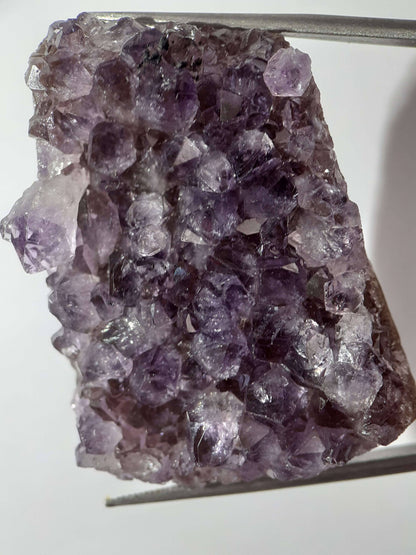 Natural purple Druzy Amethyst - 75.475 ct - Rough Gemstone - unheated - Uruguay