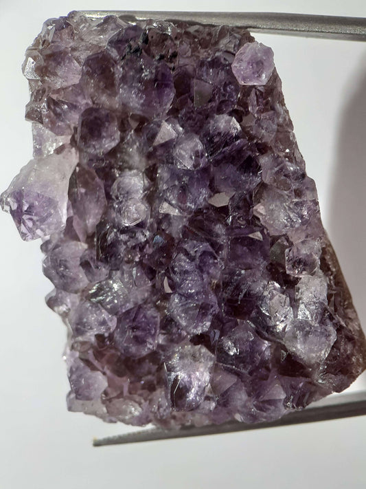 Natural purple Druzy Amethyst - 75.475 ct - Rough Gemstone - unheated - Uruguay