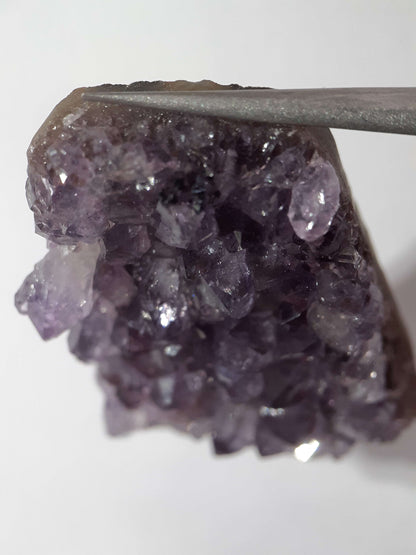 Natural purple Druzy Amethyst - 75.475 ct - Rough Gemstone - unheated - Uruguay