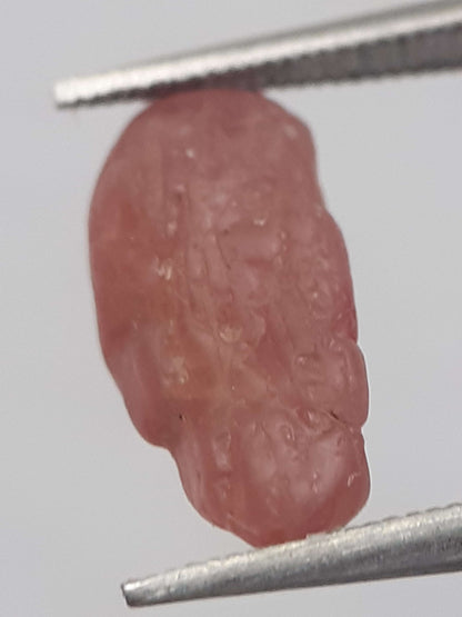 Natural reddish orange Spinel - 2.278 ct - Rough Gemstone - unheated