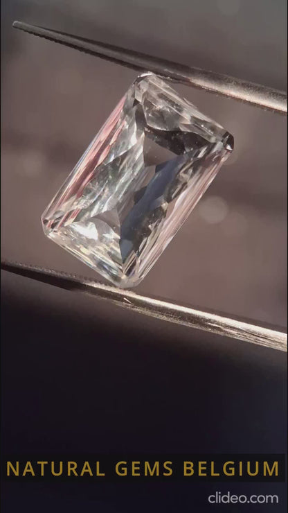 Quartz pur naturel - 6,959 ct - taille personnalisée - quartz clair