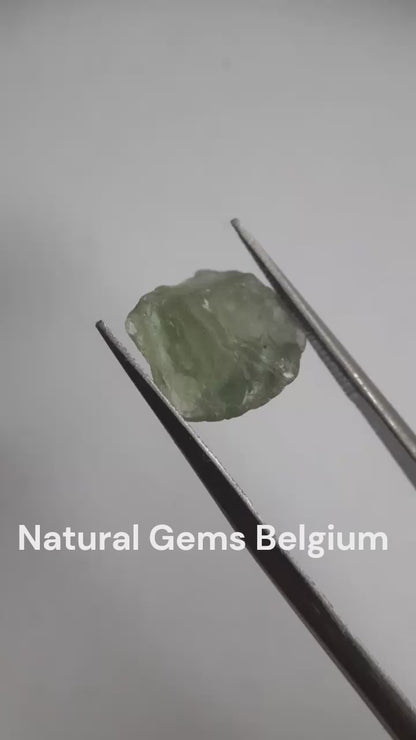 Natural green Apatite - 3.691 ct - Rough Gemstone