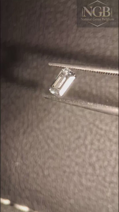 Natural very light blue aquamarine - 0.235 ct - Octagon cut - unheated