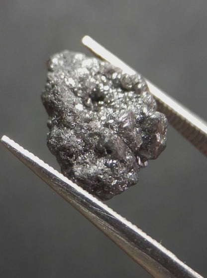 Video for Unpolished Natural Black Diamond - rough diamond - 3.255 ct - color enhanced