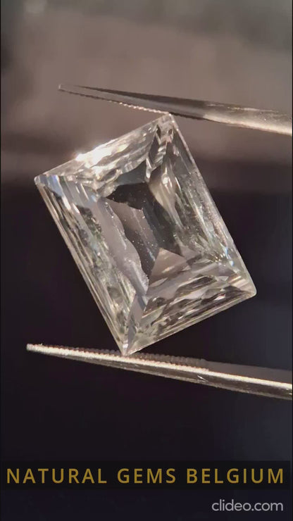 Quartz naturel pur - 9,994 ct - taille personnalisée - quartz transparent