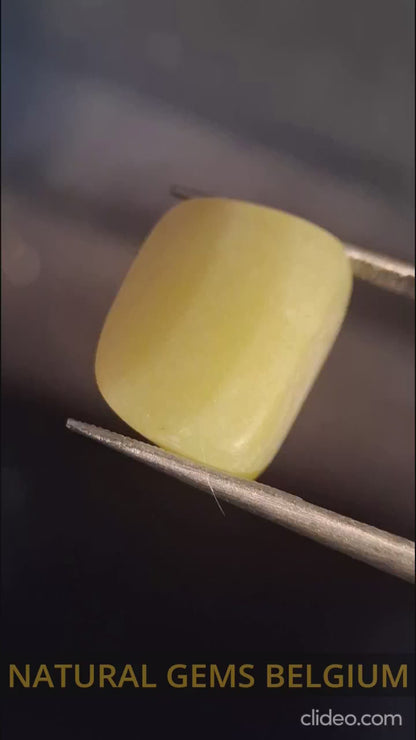 Natural Jade - lemon jade - tumbled jade - 11.205 ct