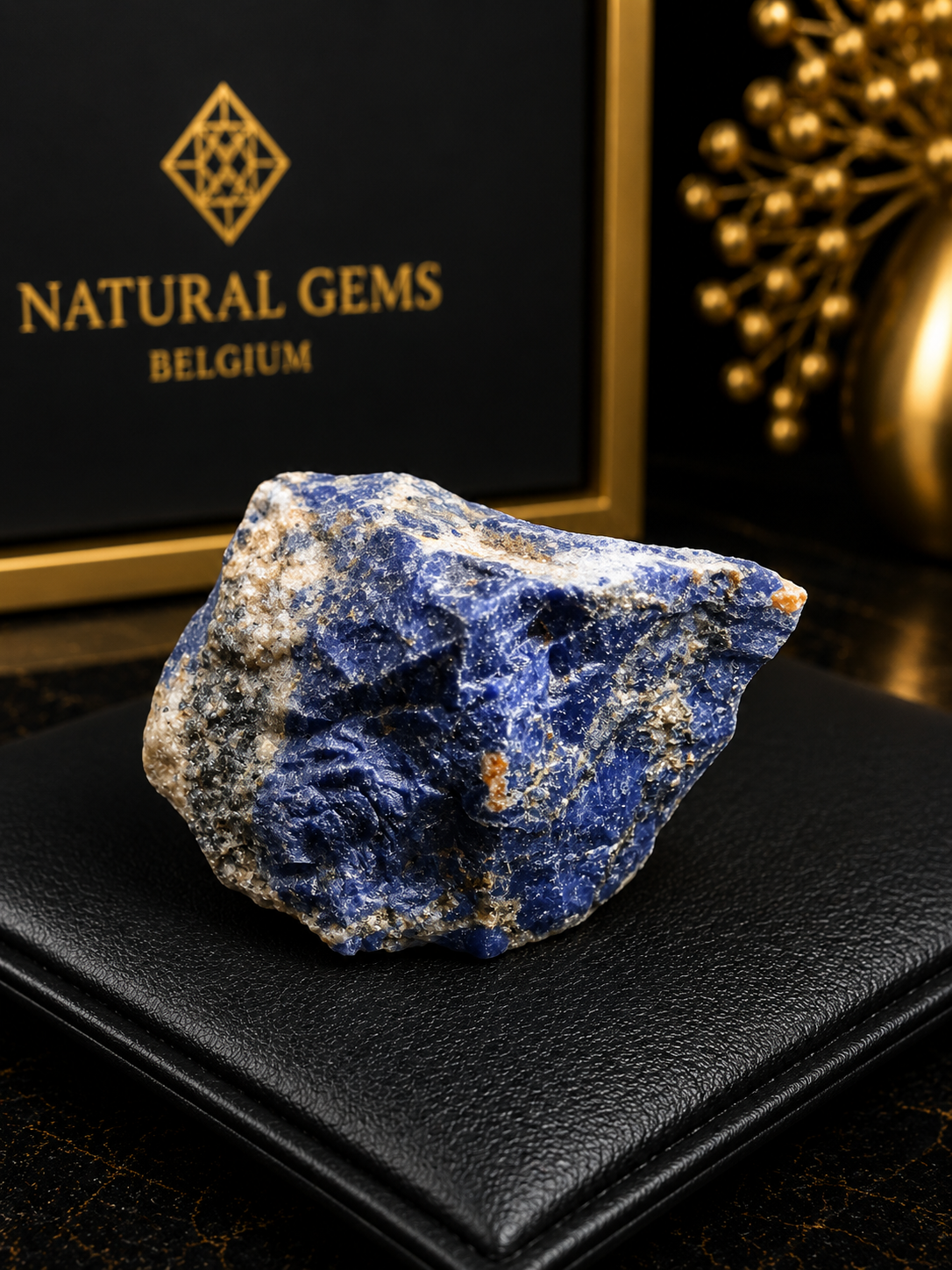 Rough Blue Sodalite – 43g Natural Crystal - Natural Gems Belgium