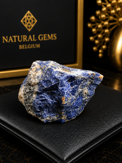 Rough Blue Sodalite – 43g Natural Crystal - Natural Gems Belgium